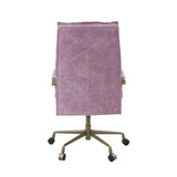 Tinzud Industrial Office Chair Pink(#) OF00439-ACME