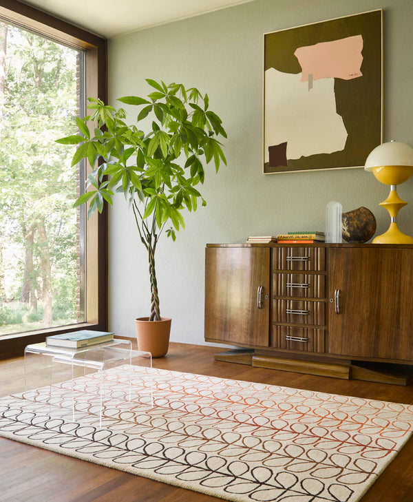 Brink & Campman Orla Kiely Linear Stem Ombre Tomato 8719956824715