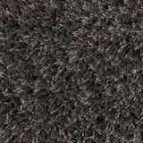 Chandra Rugs Olga 100% Wool Hand-Woven Contemporary Shag Rug Grey 9' x 13'