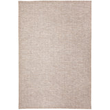Trans-Ocean Liora Manne Orly Texture Casual Indoor/Outdoor Power Loomed 100% Polypropylene Rug Natural 7'10" x 9'10"