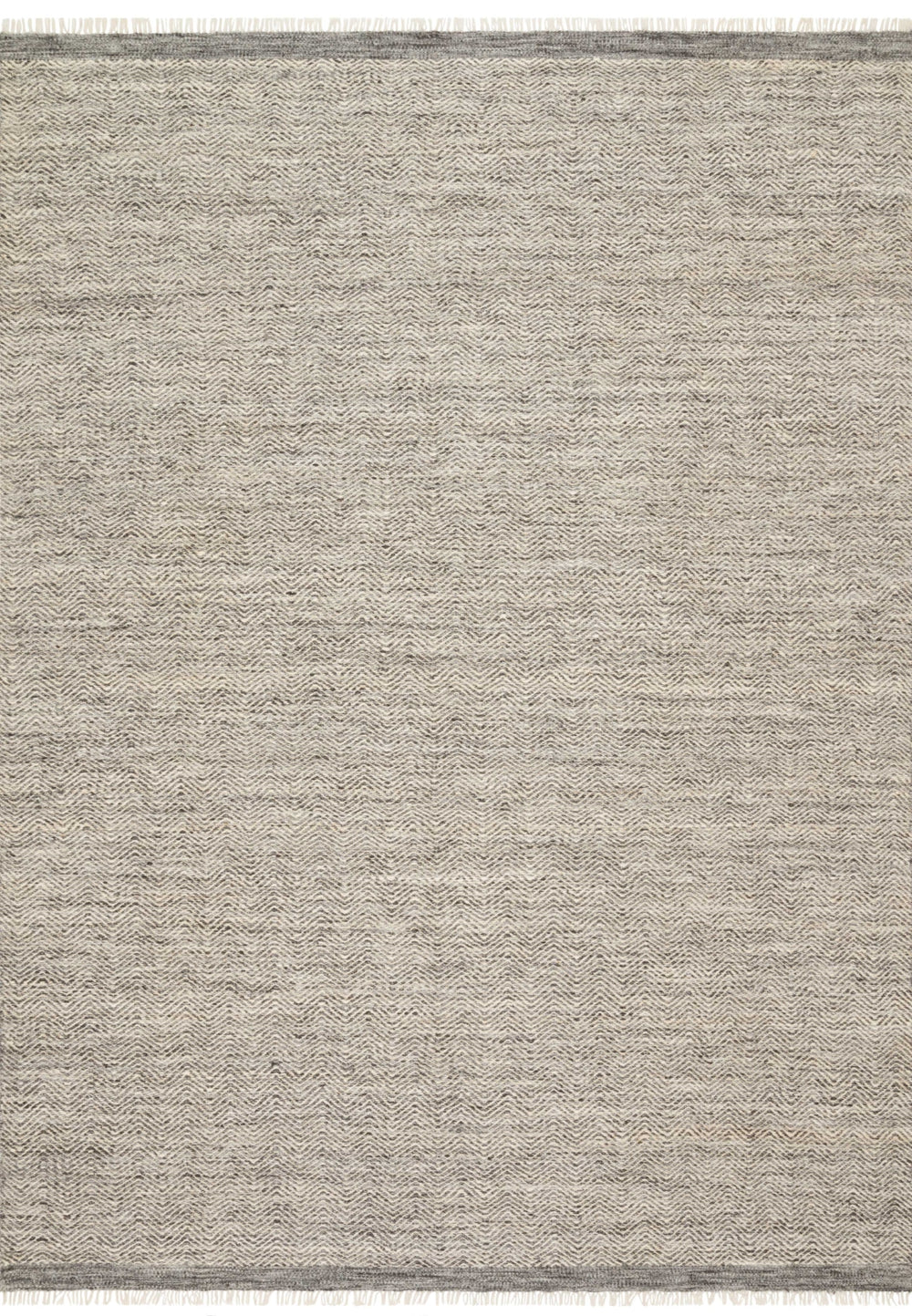 Loloi Omen OME-01 Jute, Wool, Cotton, Other Fibers Hand Woven Contemporary Rug OMENOME-01GY0093D0