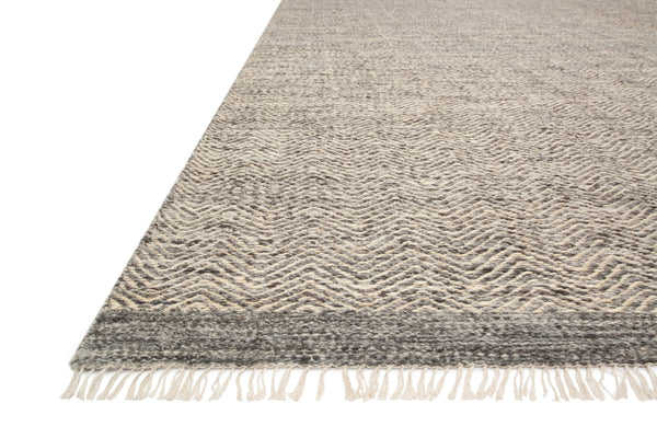 Loloi Omen OME-01 Jute, Wool, Cotton, Other Fibers Hand Woven Contemporary Rug OMENOME-01GY0093D0