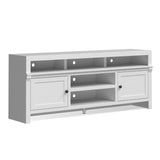 Modern TV Stand for TV's up to 80 Inches, White
