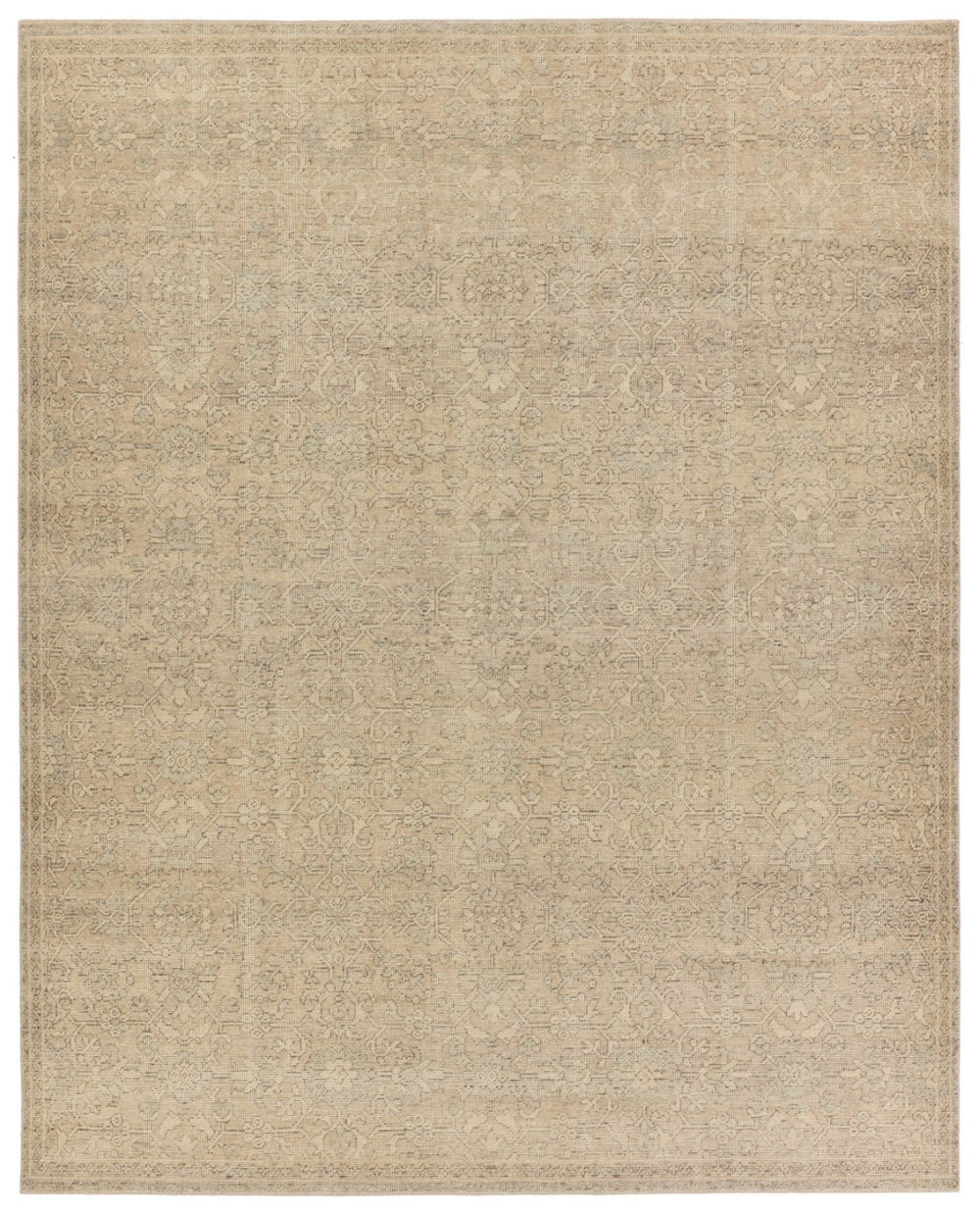 Jaipur Living Onessa Earl ONE02 Hand Knotted Handmade Indoor Persian Knot 6/5 Updated Traditional Rug Tan 10' x 14'
