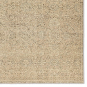 Jaipur Living Onessa Earl ONE02 Hand Knotted Handmade Indoor Persian Knot 6/5 Updated Traditional Rug Tan 10' x 14'