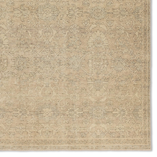 Jaipur Living Onessa Earl ONE02 Hand Knotted Handmade Indoor Persian Knot 6/5 Updated Traditional Rug Tan 10' x 14'