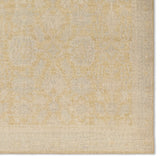 Jaipur Living Onessa Antony ONE03 Hand Knotted Handmade Indoor Persian Knot 6/5 Updated Traditional Rug Yellow 9' x 12'