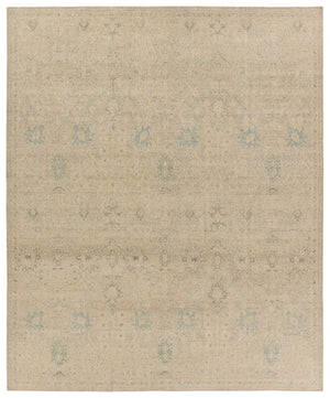 Jaipur Living Onessa Joan ONE04 Hand Knotted Handmade Indoor Persian Knot 6/5 Updated Traditional Rug Tan 6' x 9'