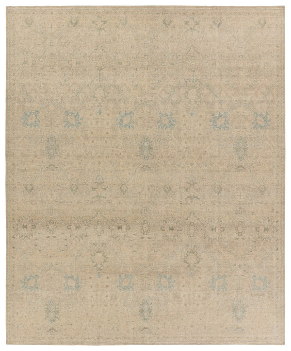 Jaipur Living Onessa Joan ONE04 Hand Knotted Handmade Indoor Persian Knot 6/5 Updated Traditional Rug Tan 6' x 9'