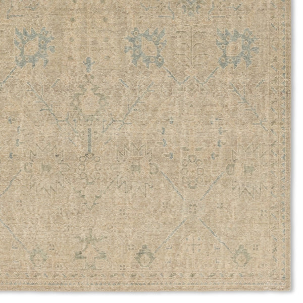 Jaipur Living Onessa Joan ONE04 Hand Knotted Handmade Indoor Persian Knot 6/5 Updated Traditional Rug Tan 6' x 9'
