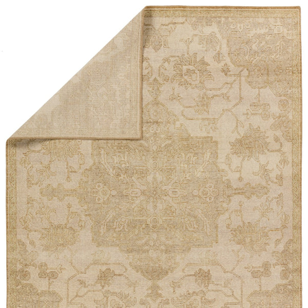 Jaipur Living Onessa Danet ONE07 Hand Knotted Handmade Indoor Persian Knot 6/5 Updated Traditional Rug Tan 6' x 9'