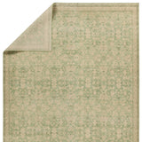 Jaipur Living Onessa Rowland ONE08 Hand Knotted Handmade Indoor Persian Knot 6/5 Updated Traditional Rug Green 10' x 14'
