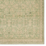 Jaipur Living Onessa Rowland ONE08 Hand Knotted Handmade Indoor Persian Knot 6/5 Updated Traditional Rug Green 10' x 14'