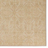 Jaipur Living Onessa Tobias ONE09 Hand Knotted Handmade Indoor Persian Knot 6/5 Updated Traditional Rug Gold 10' x 14'