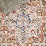 Safavieh Olympia 208 Power Loomed 78% Polypropylene/14% Cotton/ 8% Latex Transitional Rug OPA208Y-9