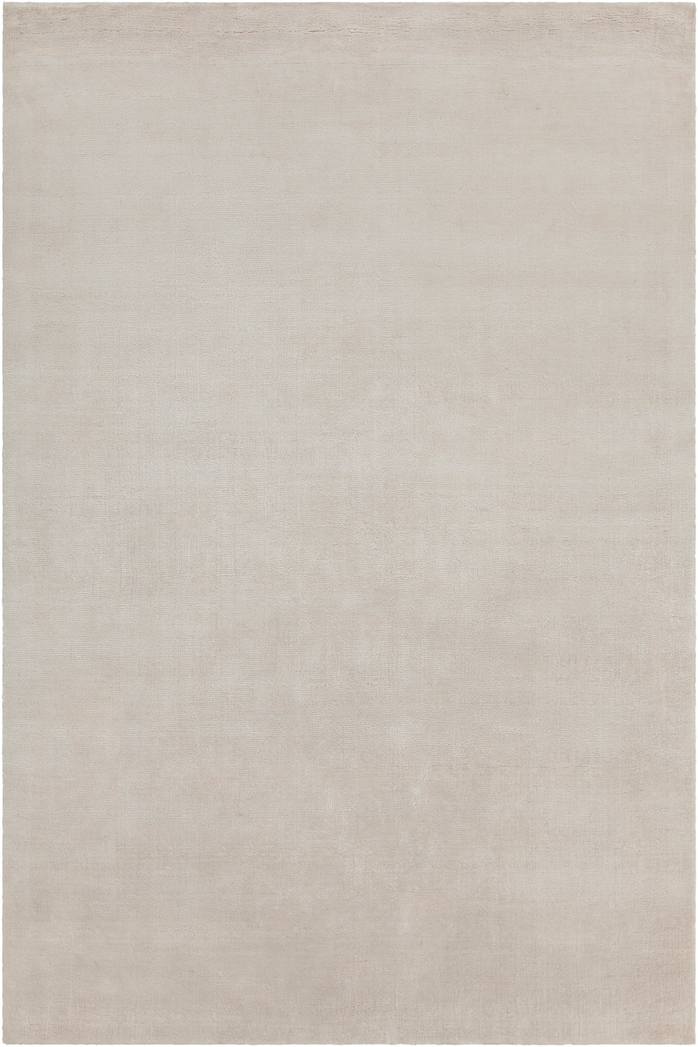 Chandra Rugs Opel 100% Viscose Hand-Woven Solid Rug Ivory 9' x 13'