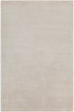 Chandra Rugs Opel 100% Viscose Hand-Woven Solid Rug Ivory 9' x 13'