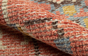 Momeni Ophelia OPH-1 Hand Knotted Traditional Medallion Indoor Area Rug Red 10' x 14' OPHELOPH-1REDA0E0