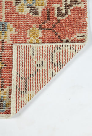 Momeni Ophelia OPH-1 Hand Knotted Traditional Medallion Indoor Area Rug Red 10' x 14' OPHELOPH-1REDA0E0