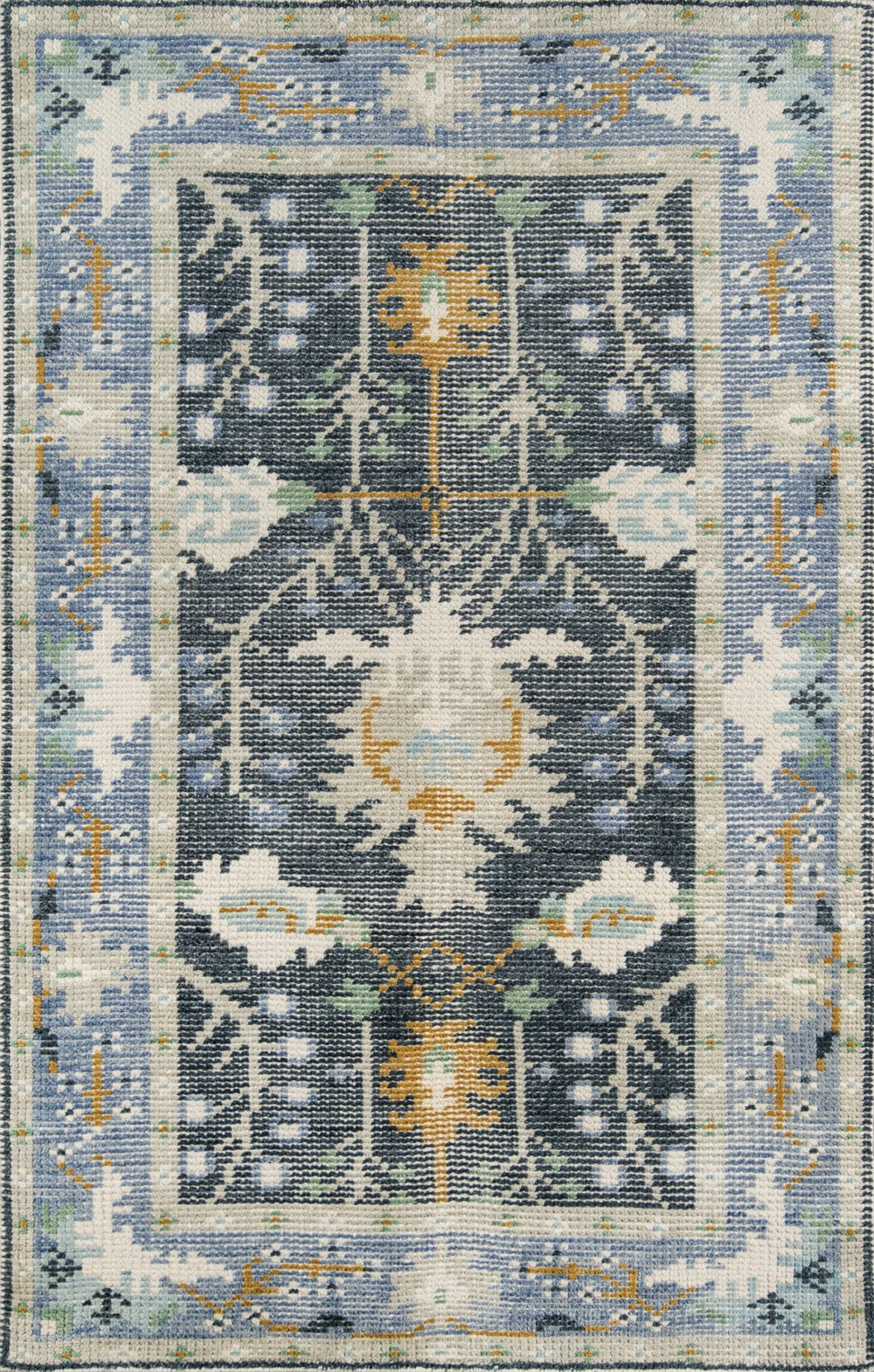 Momeni Ophelia OPH-3 Hand Knotted Traditional Oriental Indoor Area Rug Aqua 10' x 14' OPHELOPH-3AQAA0E0