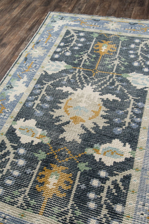 Momeni Ophelia OPH-3 Hand Knotted Traditional Oriental Indoor Area Rug Aqua 10' x 14' OPHELOPH-3AQAA0E0