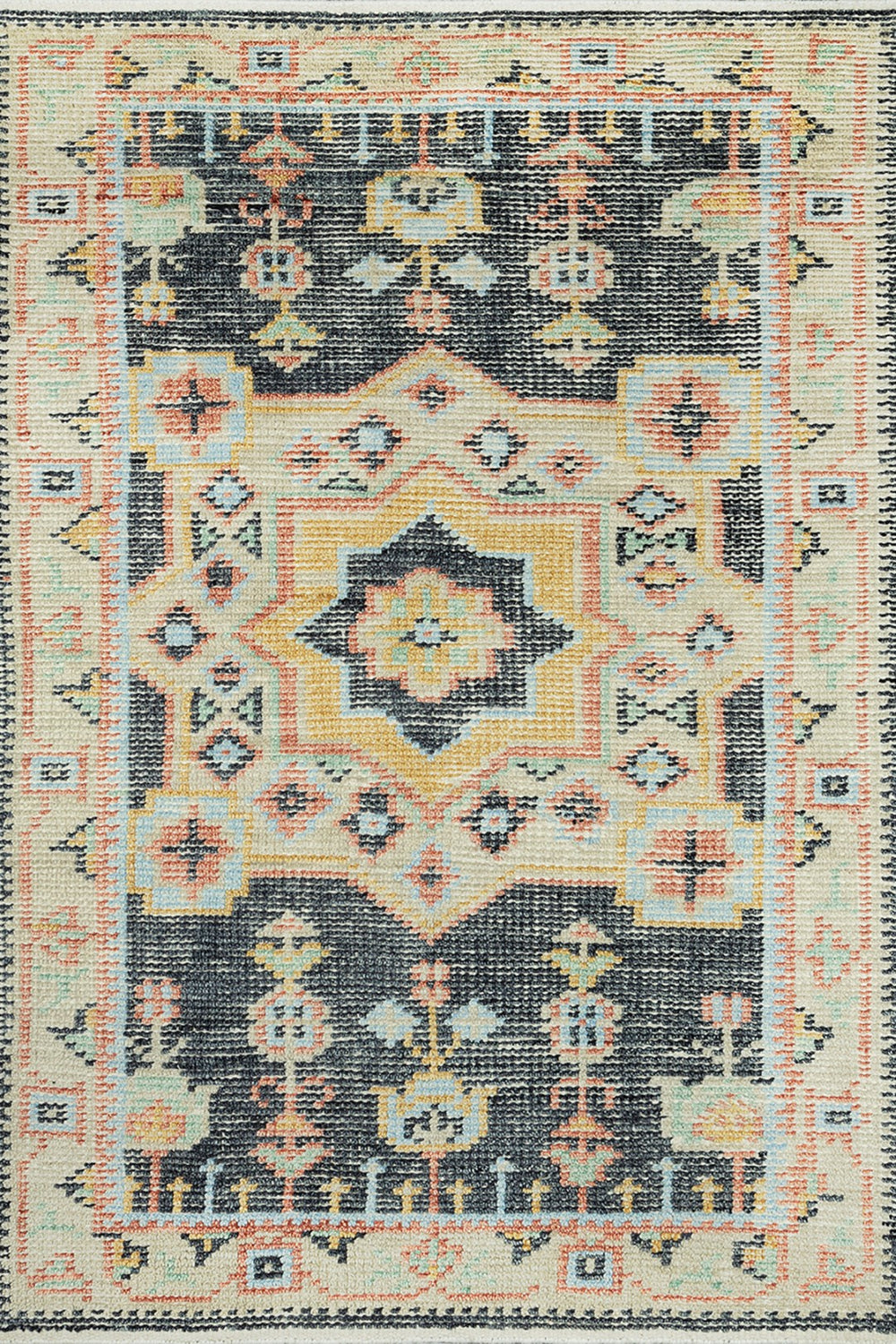 Momeni Ophelia OPH-5 Hand Knotted Traditional Medallion Indoor Area Rug Brown 10' x 14' OPHELOPH-5BRNA0E0