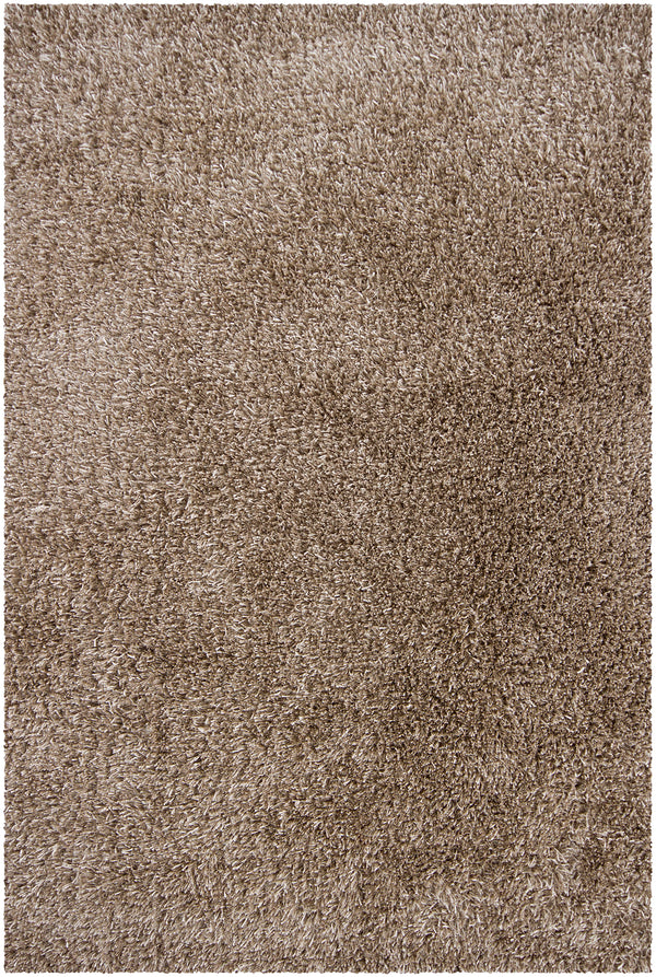 Chandra Rugs Orchid 70% Wool + 30% Polyester Hand-Woven Contemporary Rug Taupe 9' x 13'