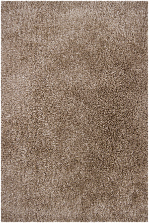 Chandra Rugs Orchid 70% Wool + 30% Polyester Hand-Woven Contemporary Rug Taupe 9' x 13'