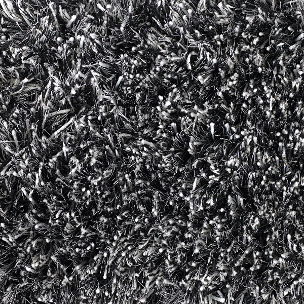 Chandra Rugs Orchid 70% Wool + 30% Polyester Hand-Woven Contemporary Rug Black/Ivory/Grey 9' x 13'