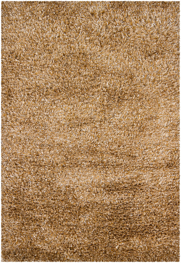 Chandra Rugs Orchid 70% Wool + 30% Polyester Hand-Woven Contemporary Rug Brown/Tan 9' x 13'