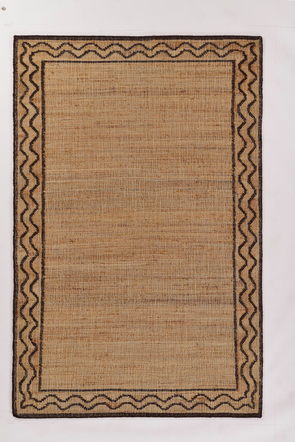 Momeni Erin Gates Orchard ORC-1 Hand Woven Contemporary Border Indoor Area Rug Brown 10' x 14' ORCHAORC-1BRNA0E0