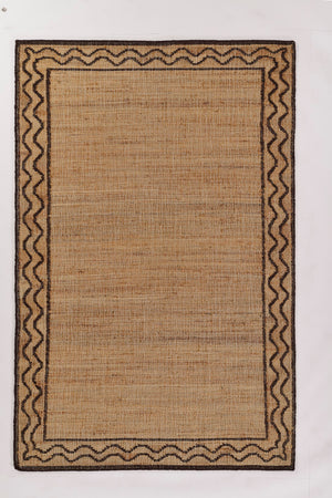 Momeni Erin Gates Orchard ORC-1 Hand Woven Contemporary Border Indoor Area Rug Brown 10' x 14' ORCHAORC-1BRNA0E0