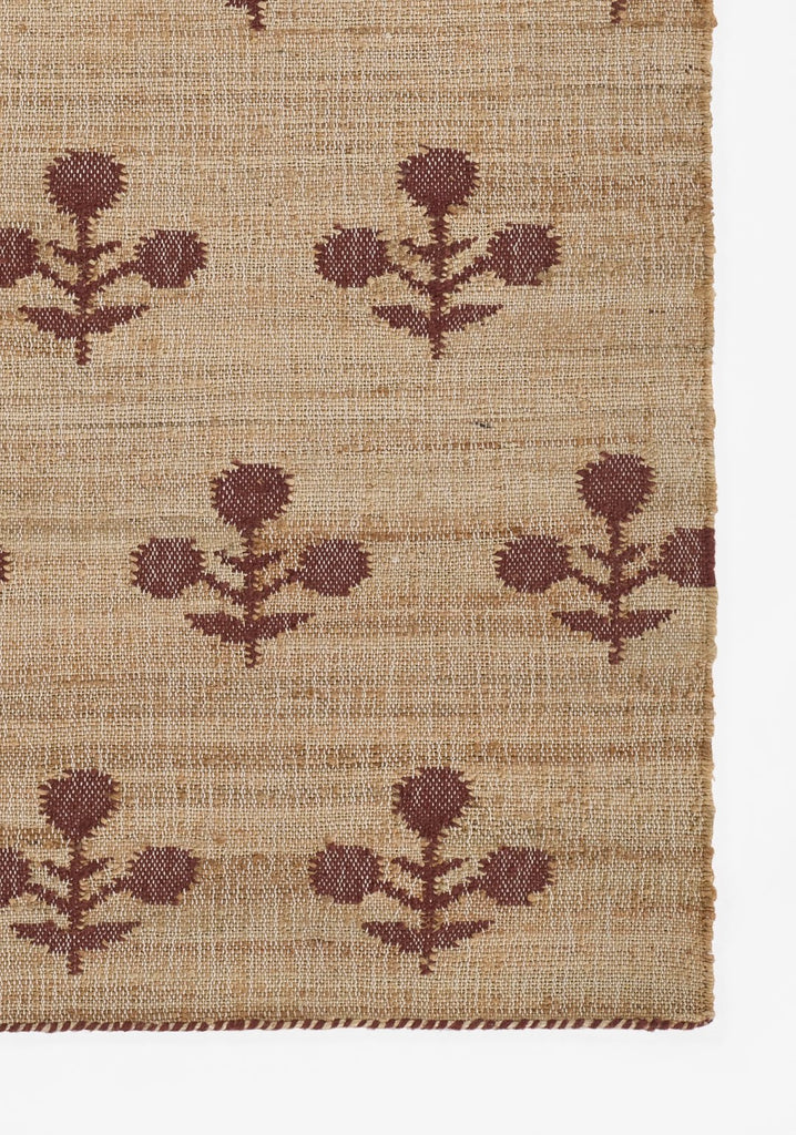 Momeni Erin Gates Orchard ORC-2 Hand Woven Contemporary Geometric Indoor Area Rug Rust 10' x 14' ORCHAORC-2RSTA0E0