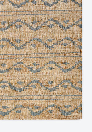 Momeni Erin Gates Orchard ORC-3 Hand Woven Contemporary Wave Indoor Area Rug Natural 10' x 14' ORCHAORC-3NATA0E0