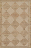 Momeni Erin Gates Orchard ORC-5 Hand Woven Contemporary Diamond, Square Indoor Area Rug Ivory 10' x 14' ORCHAORC-5IVYA0E0