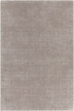Chandra Rugs Orim 60% Wool + 40% Polyester Hand-Woven Solid Rug Grey 9' x 13'