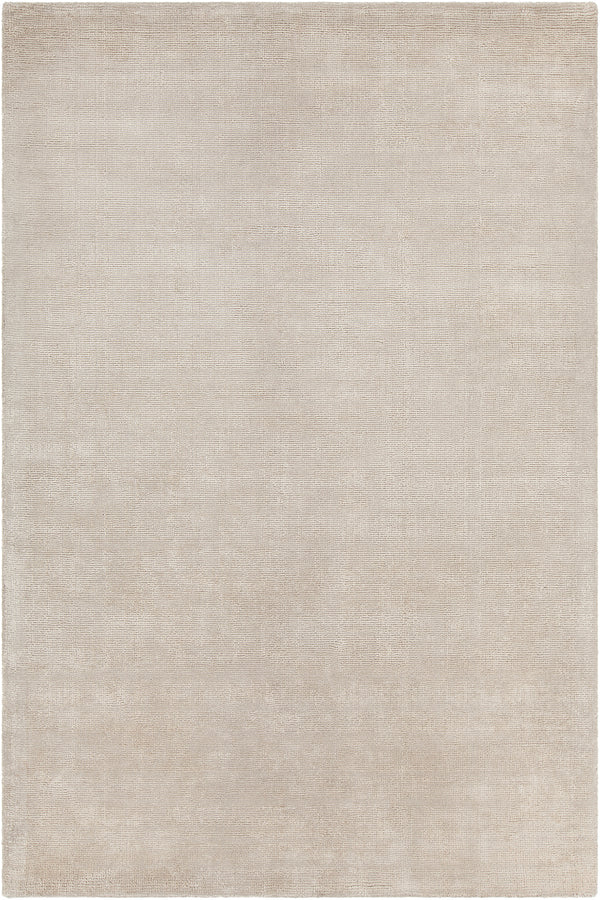 Chandra Rugs Orim 60% Wool + 40% Polyester Hand-Woven Solid Rug Beige 9' x 13'