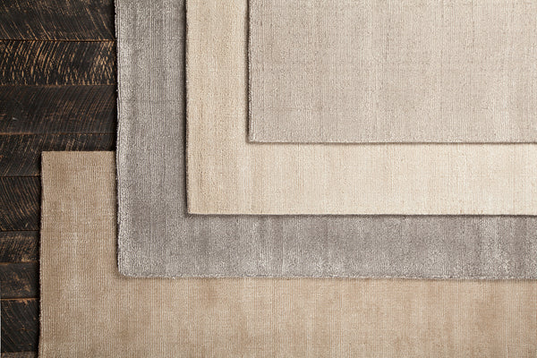 Chandra Rugs Orim 60% Wool + 40% Polyester Hand-Woven Solid Rug Tan 9' x 13'