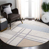 Orwell 300 Orwell 302 Contemporary Power Loomed Polypropylene Pile Rug Ivory / Taupe