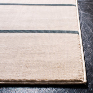 Orwell 300 Orwell 291 Contemporary Power Loomed Polypropylene Pile Rug Ivory / Navy