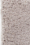 Chandra Rugs Osim 100% Polyester Hand-Tufted Contemporary Shag Rug Silver 9' x 13'