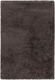 Chandra Rugs Osim 100% Polyester Hand-Tufted Contemporary Shag Rug Brown 9' x 13'