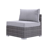 Sheffield Transitional 4PC Pack Patio Sofa Set Gray(#18003) OT01091-ACME