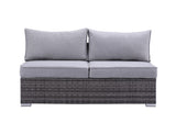 Sheffield Transitional 4PC Pack Patio Sofa Set Gray(#18003) OT01091-ACME