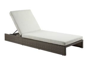 Salena Transitional Patio Sun Lounge Beige(#7004) OT01093-ACME