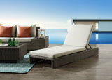 Salena Transitional Patio Sun Lounge Beige(#7004) OT01093-ACME