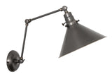 Otis Double Arm Oil Rubbed Bronze Wall Sconce