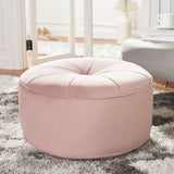 Amais Round Ottoman