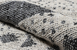 Momeni Otto OTT-4 Hand Woven Contemporary Geometric Indoor/Outdoor Area Rug Black 7'9" x 9'9" OTTO0OTT-4BLK7999