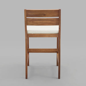 Acacia Wood Counter Stools, 2 pack - Brown